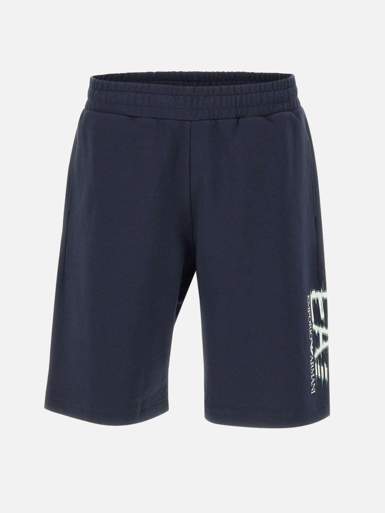 Bermuda in jersey 7M001329 AF17787 UB102 EA7 Blu 