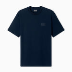 T-shirt Lux Identity in jersey di misto modal 7M001357 AF13862 UB102 EA7 Blu 