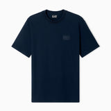 T-shirt Lux Identity in jersey di misto modal 7M001357 AF13862 UB102 EA7 Blu 
