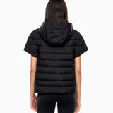 Cappa imbottita packable in nylon leggero 7W000477 AF12476 UC001 EA7 Black 