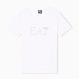 T-Shirt in jersey stretch 7W000536 AF10373 U0002 EA7 White 