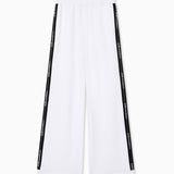 Pantaloni in jersey di cotone e modal 7W000961 AF12501 U0002 EA7 White 