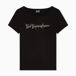 T-Shirt in jersey stretch 7W000978 AF10373 UC001 EA7 Black 