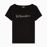 T-Shirt in jersey stretch 7W000978 AF10373 UC001 EA7 Black 