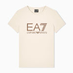 T-shirt in jersey elasticizzato Graphic Series 7W000993 AF18401 U1088 EA7 Beige 