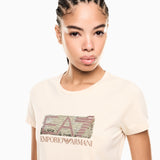 T-Shirt manica corta 7W001093 AF10373 U1088 EA7 Beige 
