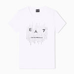 T-Shirt manica corta 7W001097 AF10373 U0002 EA7 White 