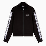 Felpa con zip Dynamic Athlete in tessuto tecnico Natural VENTUS7 ASV 7W001152 AF12501 UC001 EA7 Black 