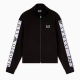 Felpa con zip Dynamic Athlete in tessuto tecnico Natural VENTUS7 ASV 7W001152 AF12501 UC001 EA7 Black 