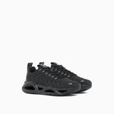 Sneaker con tomaia in mes 7X000303 AF18441 MZ547 EA7 Black 