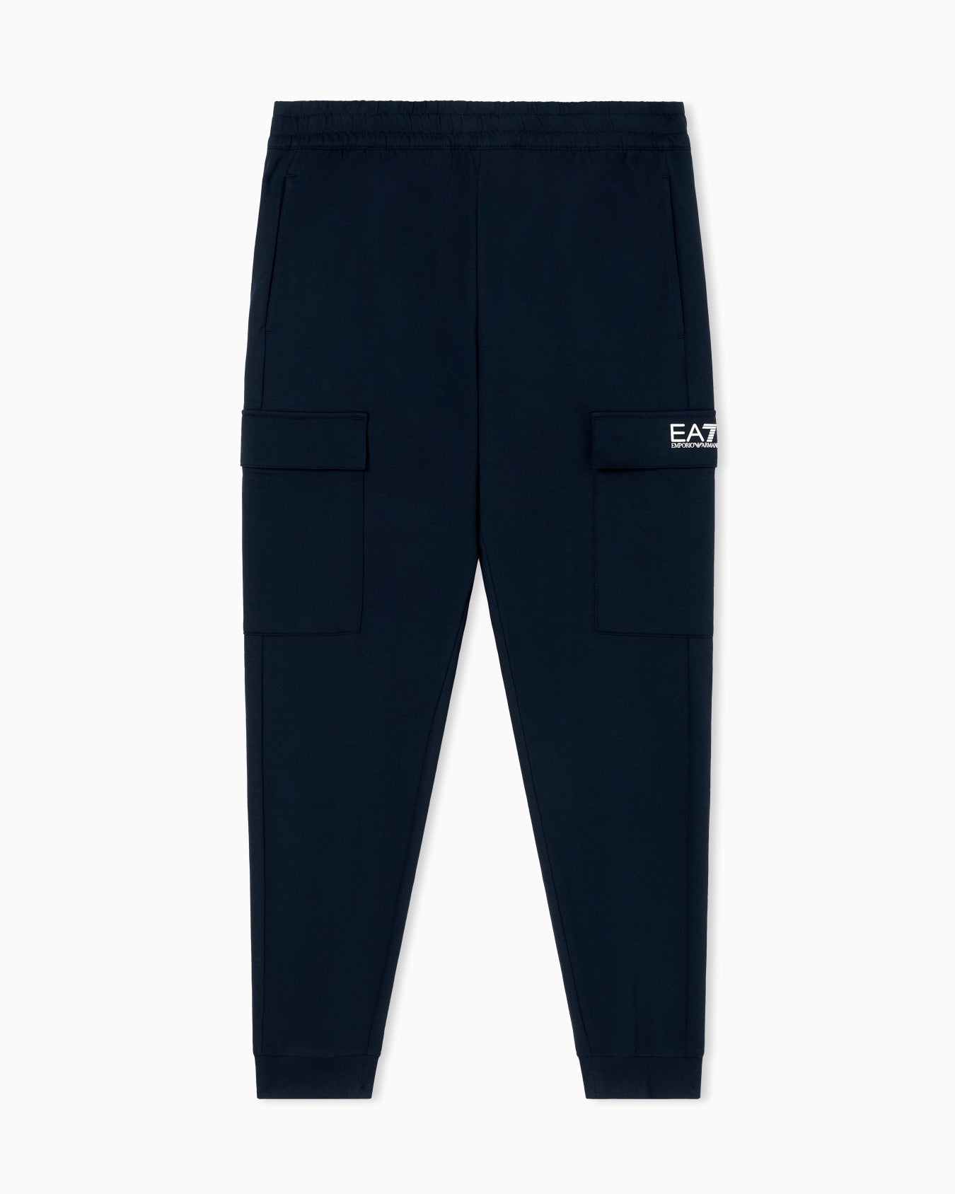 Pantaloni cargo Core Identity in cotone 8NPP67 PJVRZ 1562 EA7 Blue 