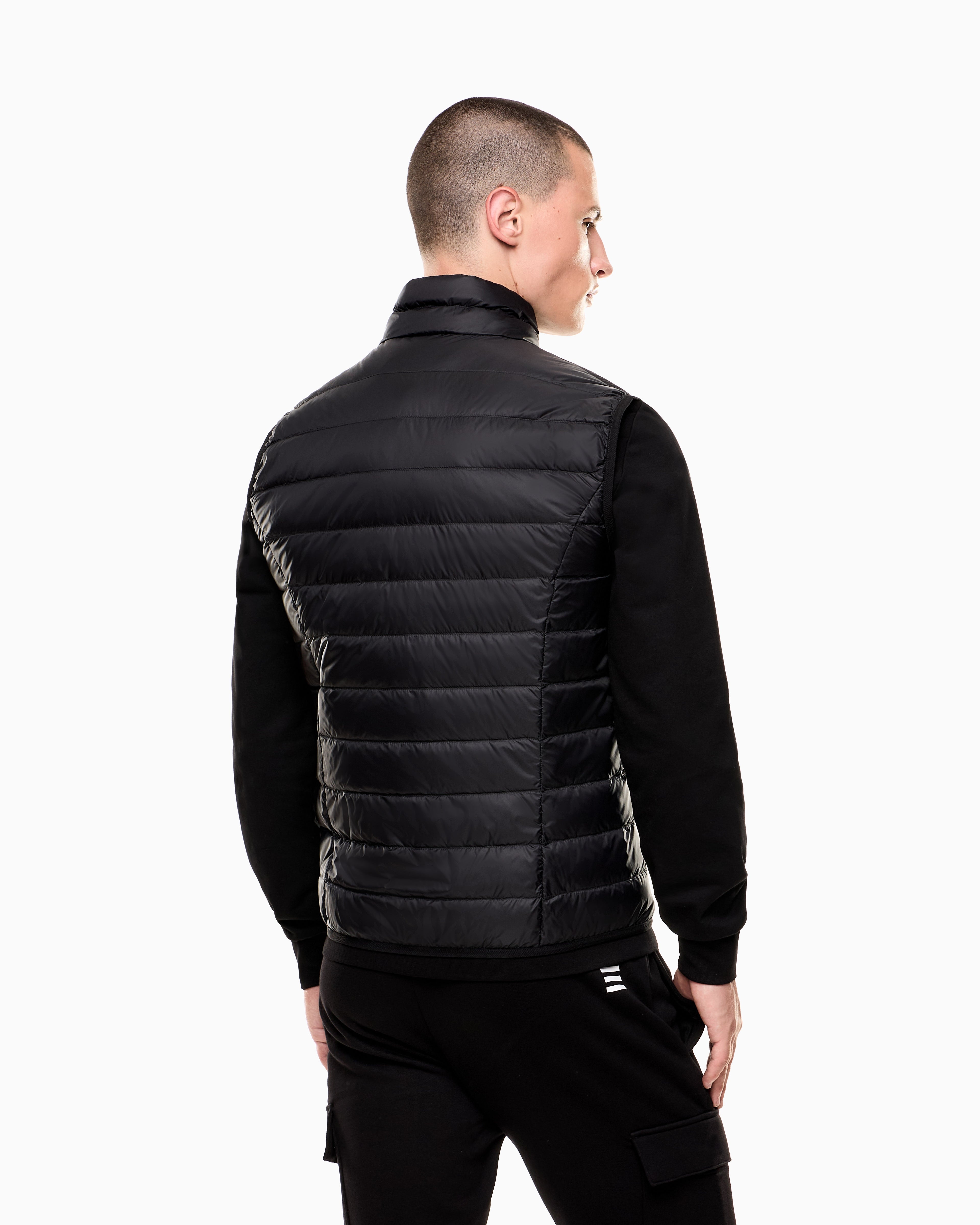 Gilet packable Core Identity ASV 8NPQ06 PNGPZ 1200 EA7 Black 