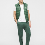 Gilet packable imbottito in piuma con zip 8NPQ06 PNGPZ U7260 EA7 Cilantro 