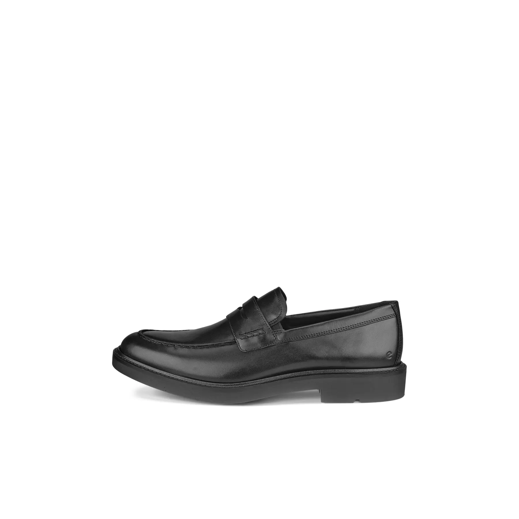 Mocassino in pelle e gomma METROPOLE LONDON 525654 01001 ECCO Black 