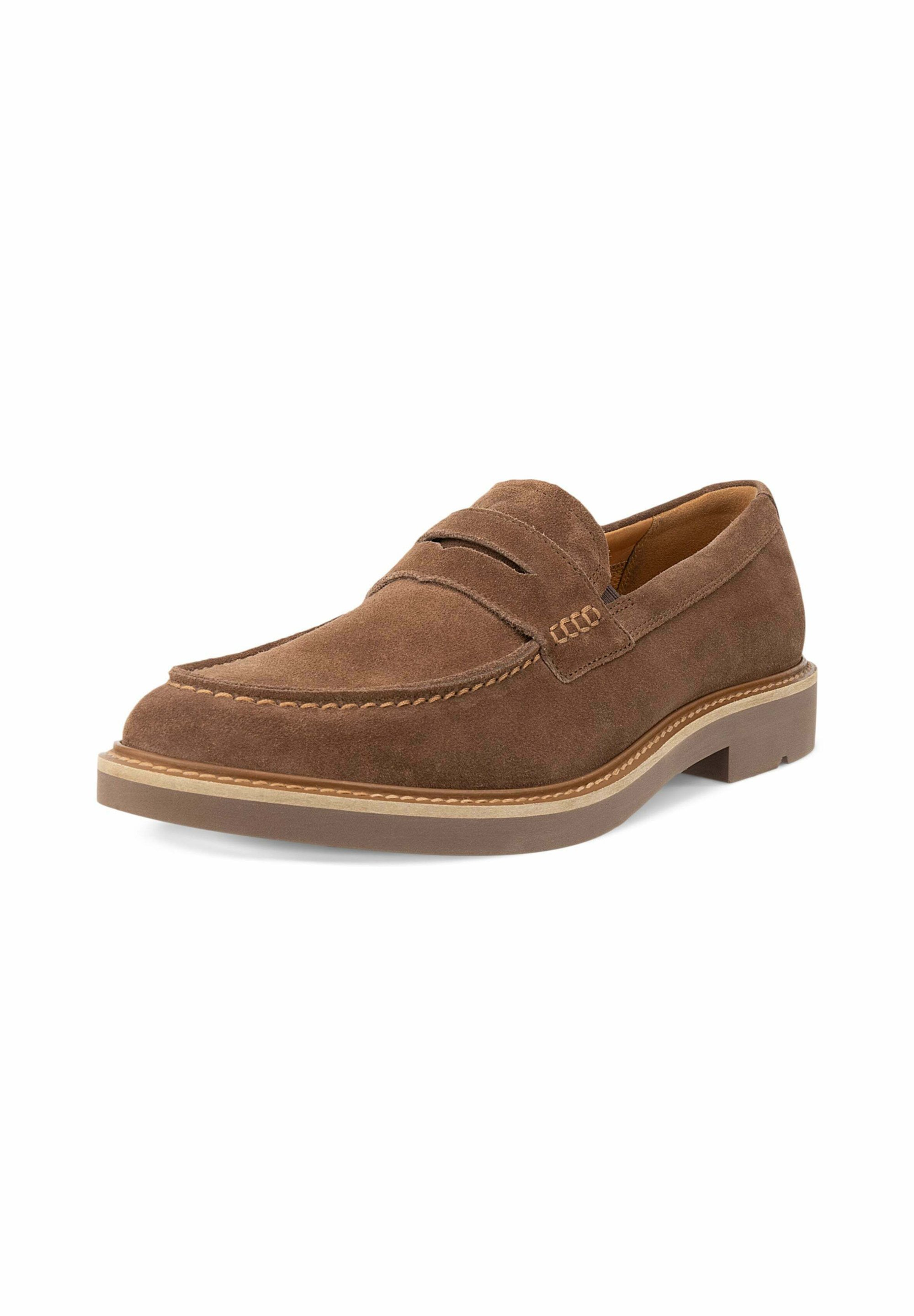 Mocassino in pelle suede METROPOLE LONDON 525654 05482 ECCO Cocoa brown 