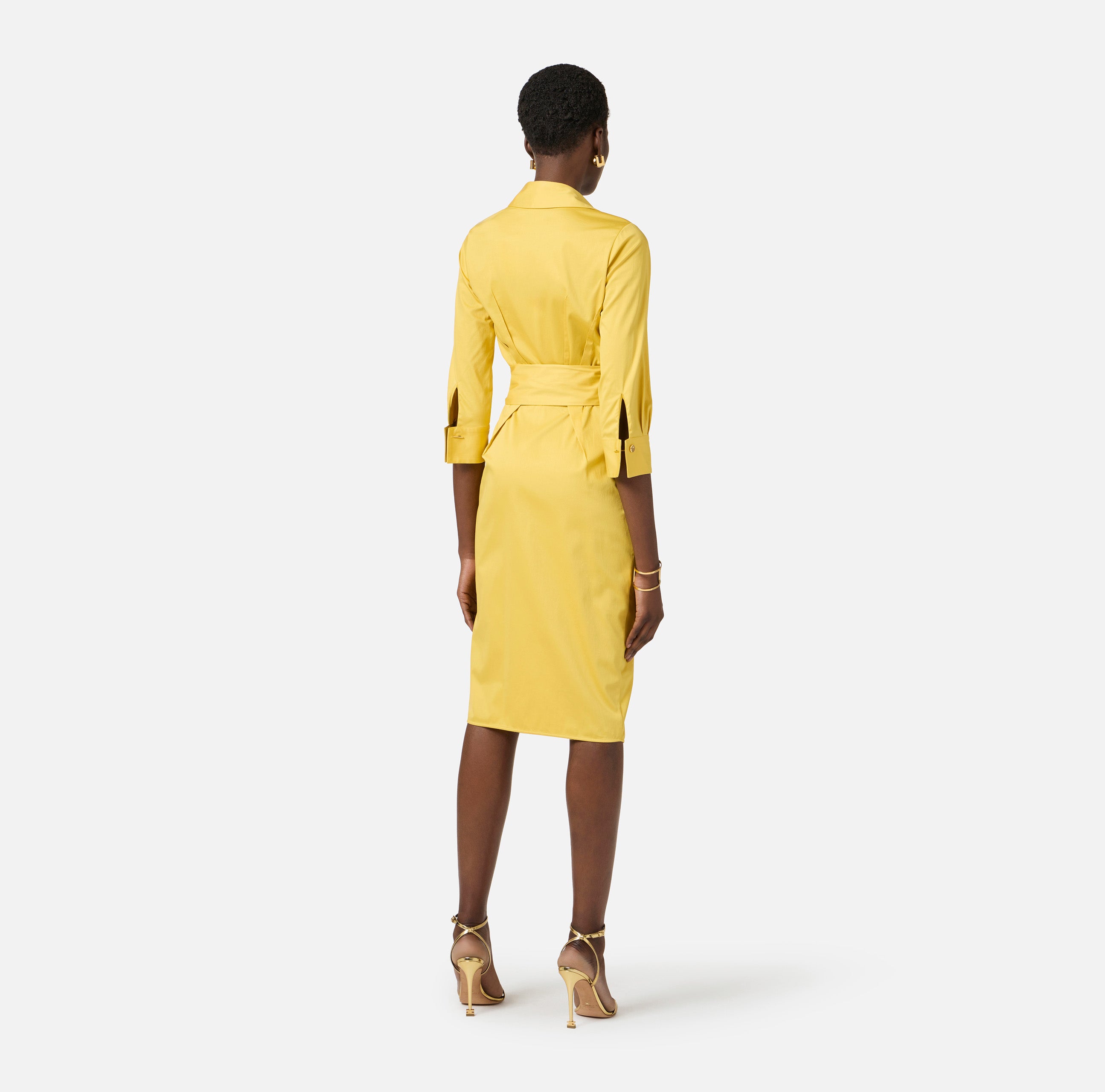 Abito in cotone stretch AB95562E2 EV4 ELISABETTA FRANCHI Sun 