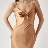 Abito Red Carpet in raso ABR3362E2 EV8 ELISABETTA FRANCHI Suede 