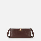 Borsa effetto naplak BS17A61E2 EV9 ELISABETTA FRANCHI Dark chocolate 