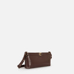 Borsa effetto naplak BS17A61E2 EV9 ELISABETTA FRANCHI Dark chocolate 