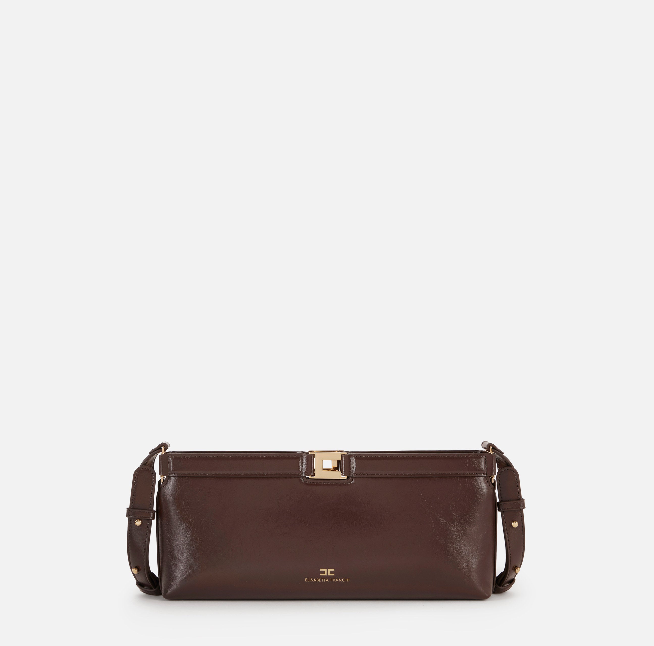 Borsa effetto naplak BS17A61E2 EV9 ELISABETTA FRANCHI Dark chocolate 