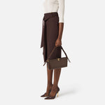 Borsa effetto naplak BS17A61E2 EV9 ELISABETTA FRANCHI Dark chocolate 