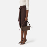 Borsa effetto naplak BS17A61E2 EV9 ELISABETTA FRANCHI Dark chocolate 