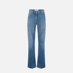 Jeans a palazzo con dettaglio logo PJ21I61E2 192 ELISABETTA FRANCHI Light blue 
