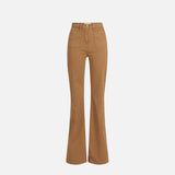 Jeans a zampa con taschini PJ22N61E2 AI6 ELISABETTA FRANCHI Daino 