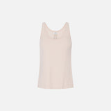 Top in maglia con bande in viscosa lucida TK72S61E2 U69 ELISABETTA FRANCHI Burro/cammello 
