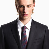 Cravatta in pura seta jacquard logo all over 340075 2R605 00490 EMPORIO ARMANI Vinaccia 