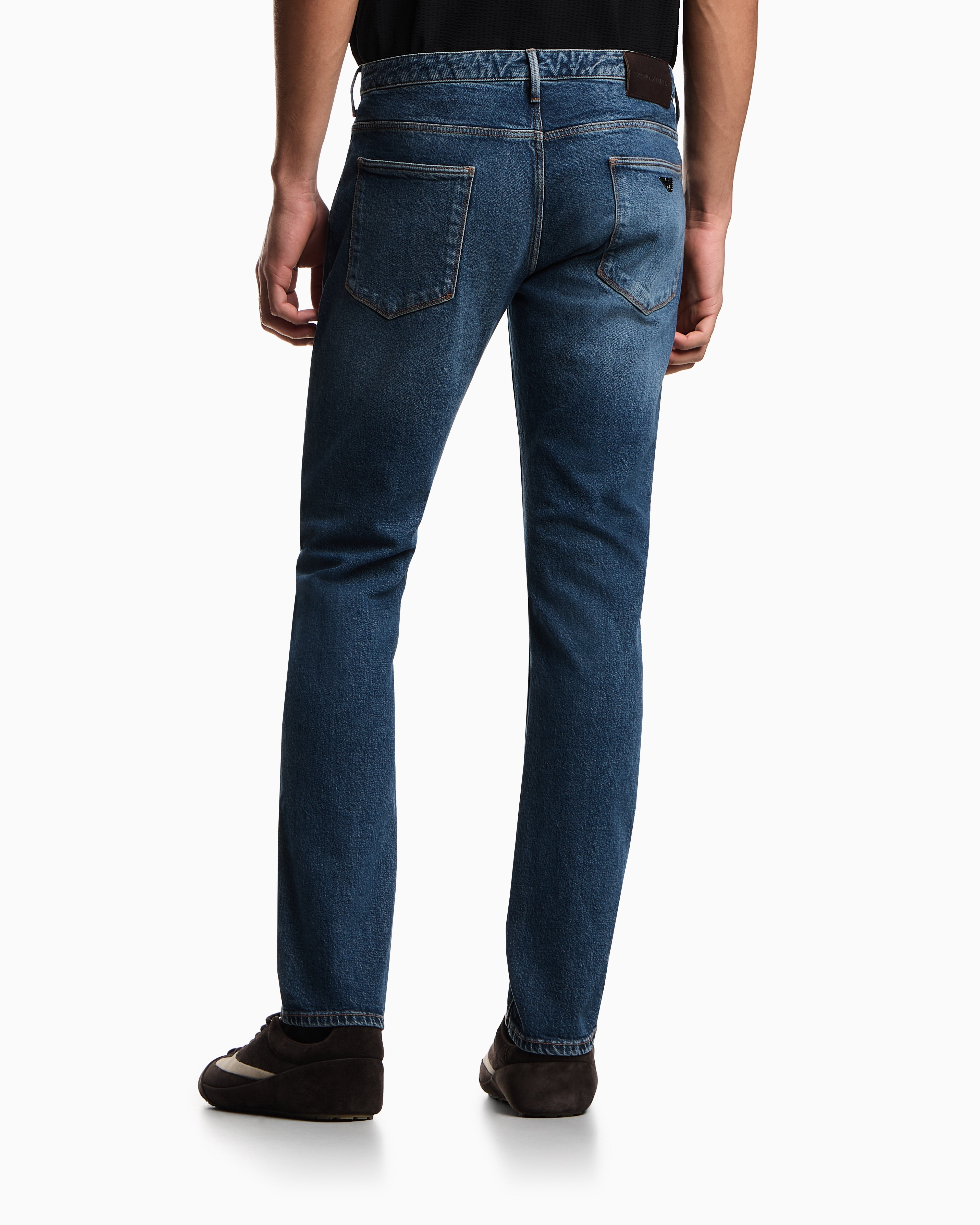 Jeans elasticizzato slim fit EM000121 AF177951 MB002 EMPORIO ARMANI Medium blue denim 