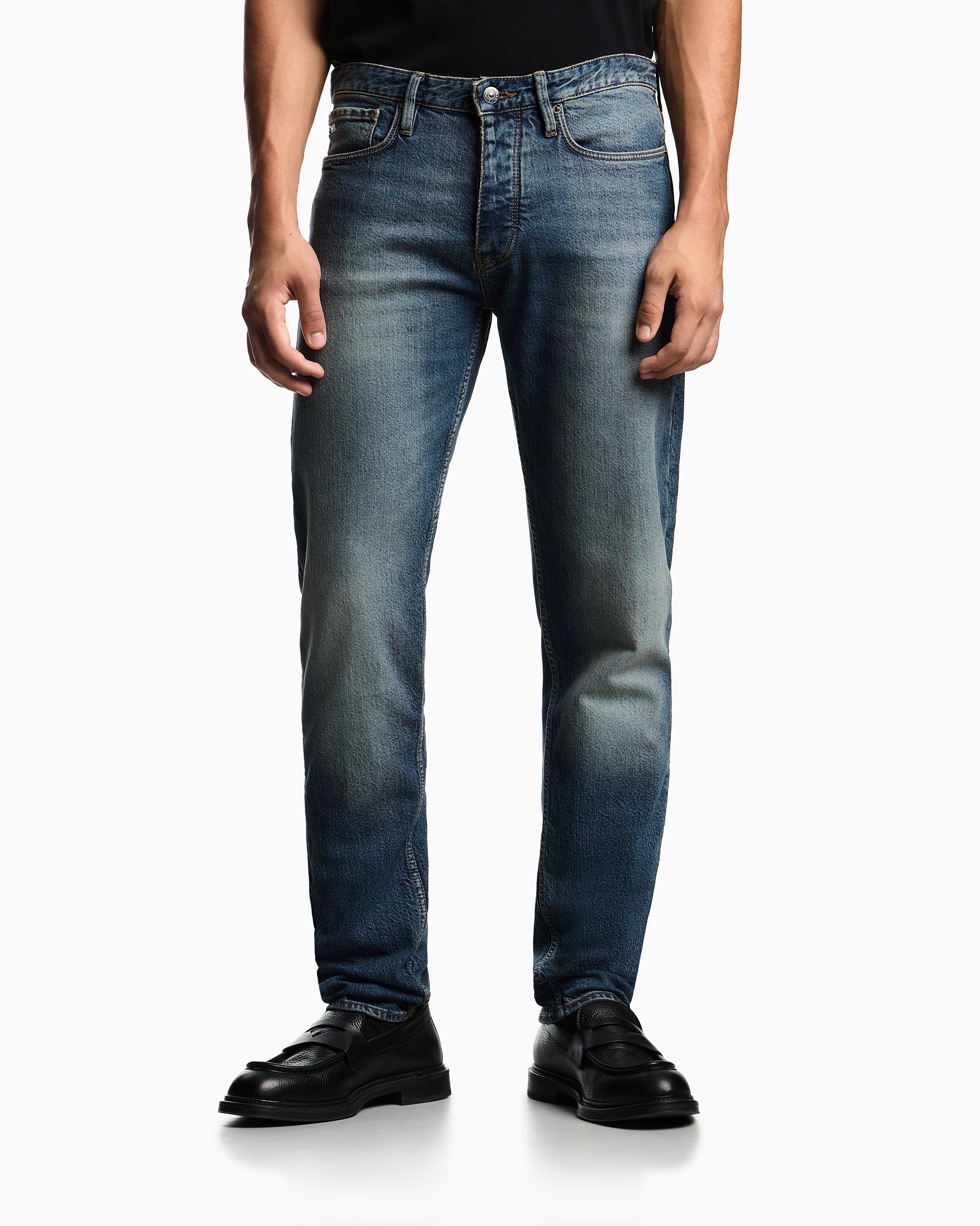 Jeans elasticizzato slim fit EM000668 AF14297 MB002 EMPORIO ARMANI Medium blue denim 