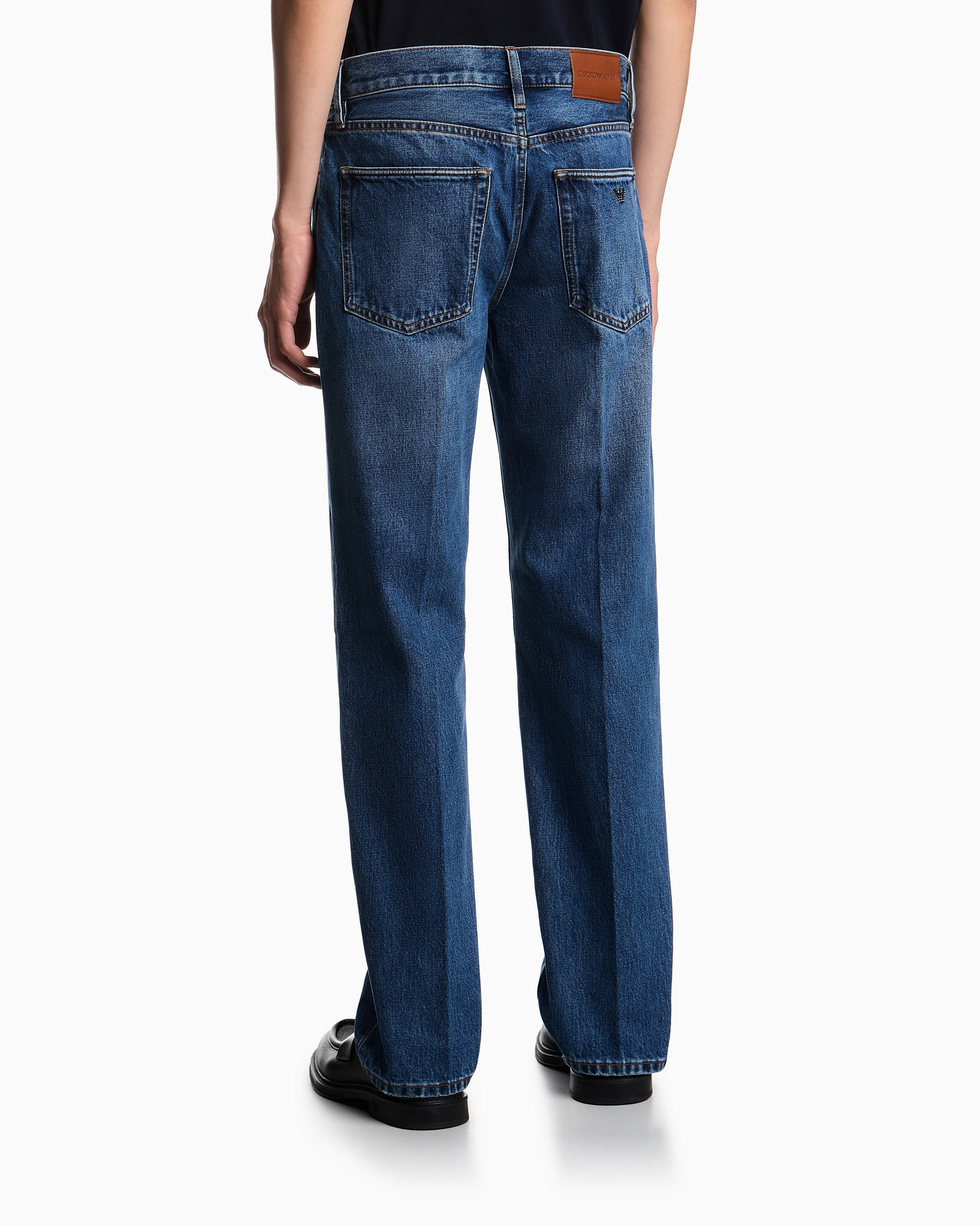 Jeans loose fit EM000763 AF17805 MB002 EMPORIO ARMANI Medium blue denim 