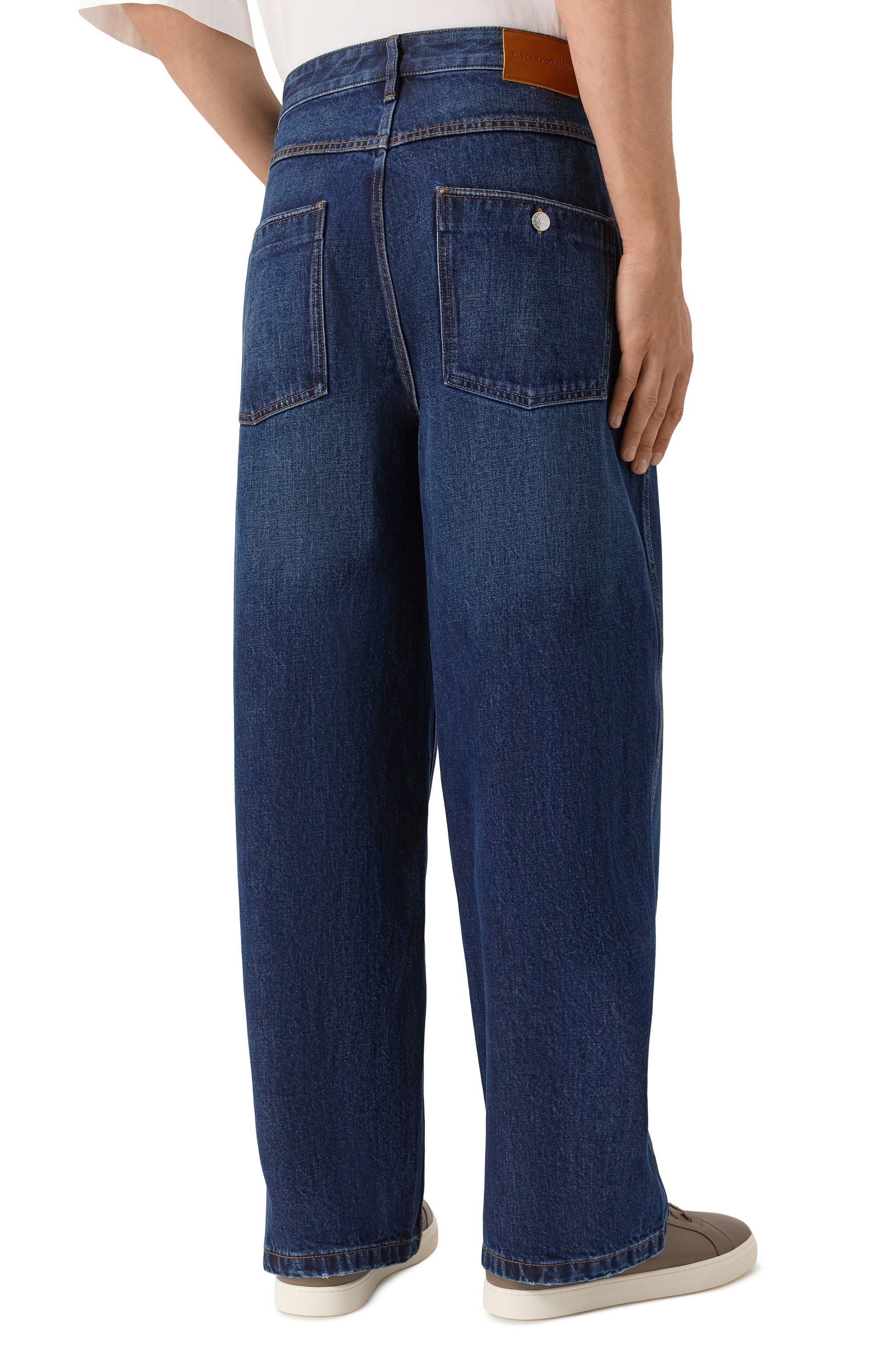 Jeans loose fit EM001705 AF17805 MB001 EMPORIO ARMANI Blue denim 