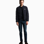 T-shirt in lyocell con logo aquile bombate a rilievo ASV EM002938 AF18312 UB118 EMPORIO ARMANI Blue navy 