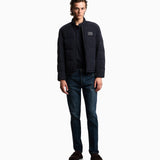 T-shirt in lyocell con logo aquile bombate a rilievo ASV EM002938 AF18312 UB118 EMPORIO ARMANI Blue navy 