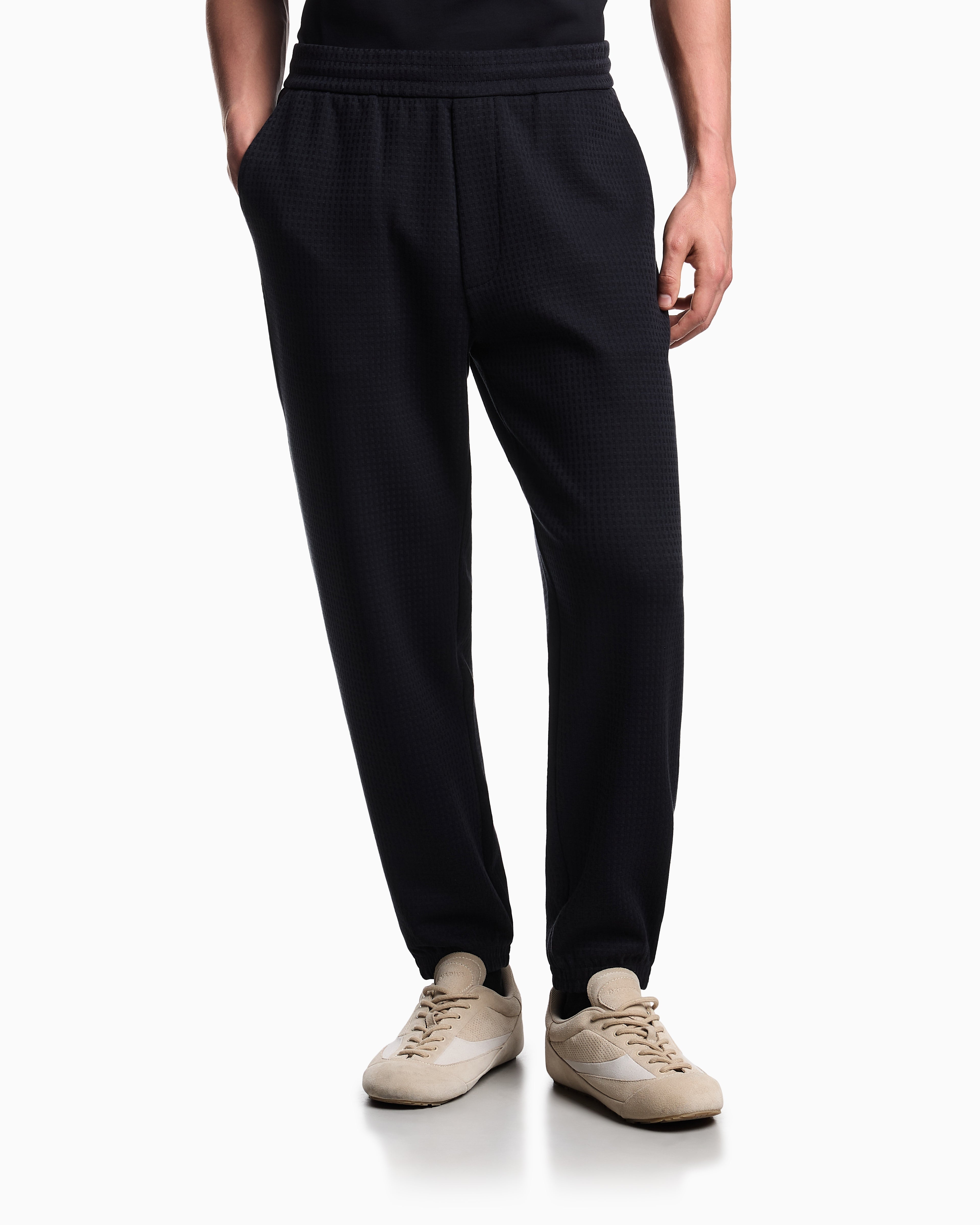 Pantalone logo all over EM003443 AF13700 FB297 EMPORIO ARMANI Fancy navy 