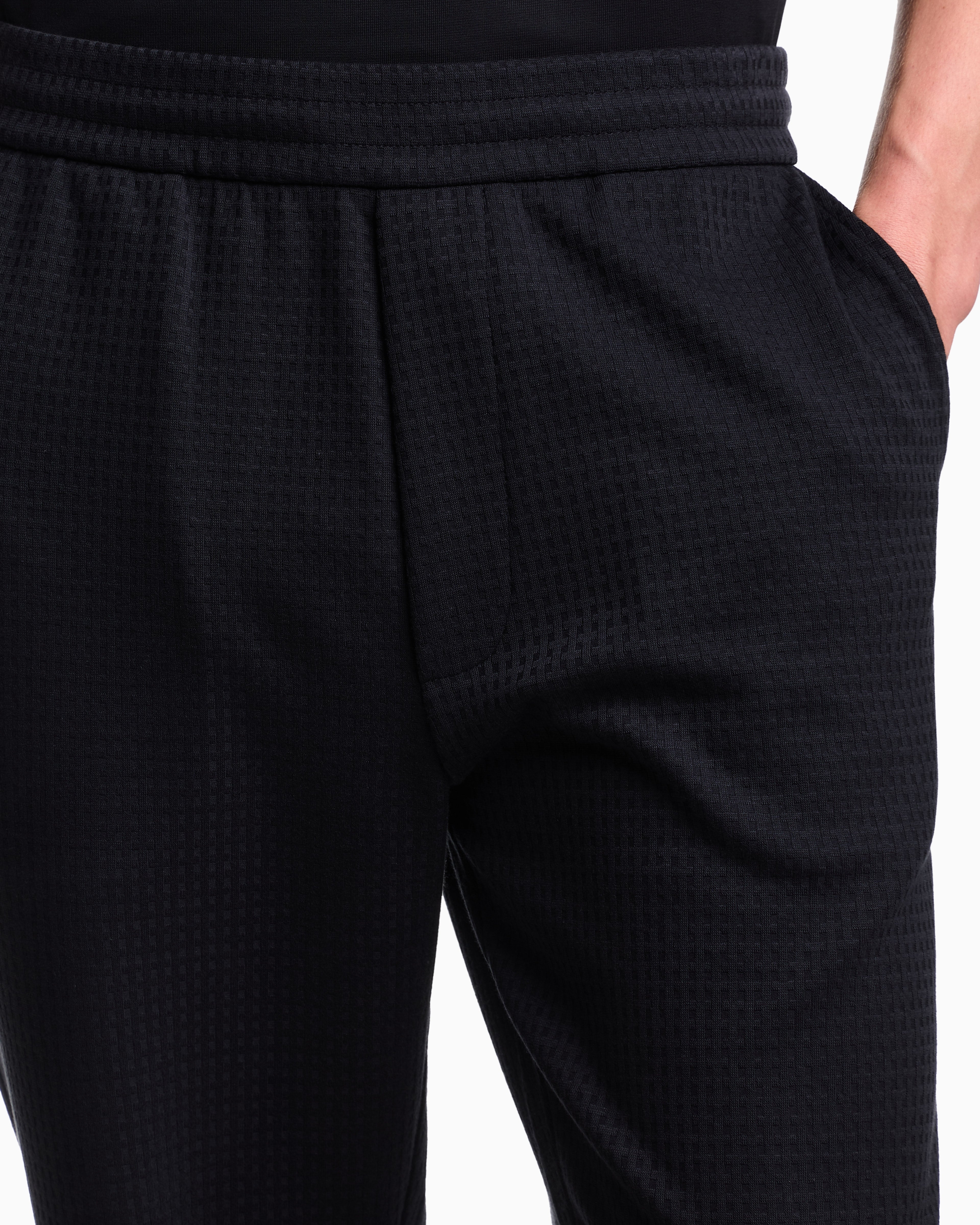 Pantalone logo all over EM003443 AF13700 FB297 EMPORIO ARMANI Fancy navy 