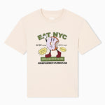 T-shirt in jersey stampa EAT NYC Capsule New York EM003622 AF14836 M1183 EMPORIO ARMANI Donut beige 
