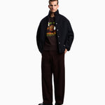 T-shirt in jersey stampa EAT NYC Capsule New York EM003622 AF14836 M6185 EMPORIO ARMANI Hamb marrone 