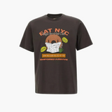 T-shirt in jersey stampa EAT NYC Capsule New York EM003622 AF14836 M8251 EMPORIO ARMANI Bagel grigio 