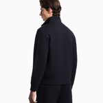 Felpa con zip EM004536 AF10013 UB118 EMPORIO ARMANI Blu navy 