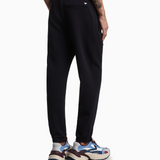 Jogger in felpa di cotone EM004542 AF10013 UB118 EMPORIO ARMANI Blu navy 