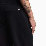Jogger in felpa di cotone EM004542 AF10013 UB118 EMPORIO ARMANI Blu navy 