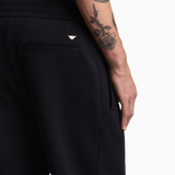Jogger in felpa di cotone EM004542 AF10013 UB118 EMPORIO ARMANI Blu navy 