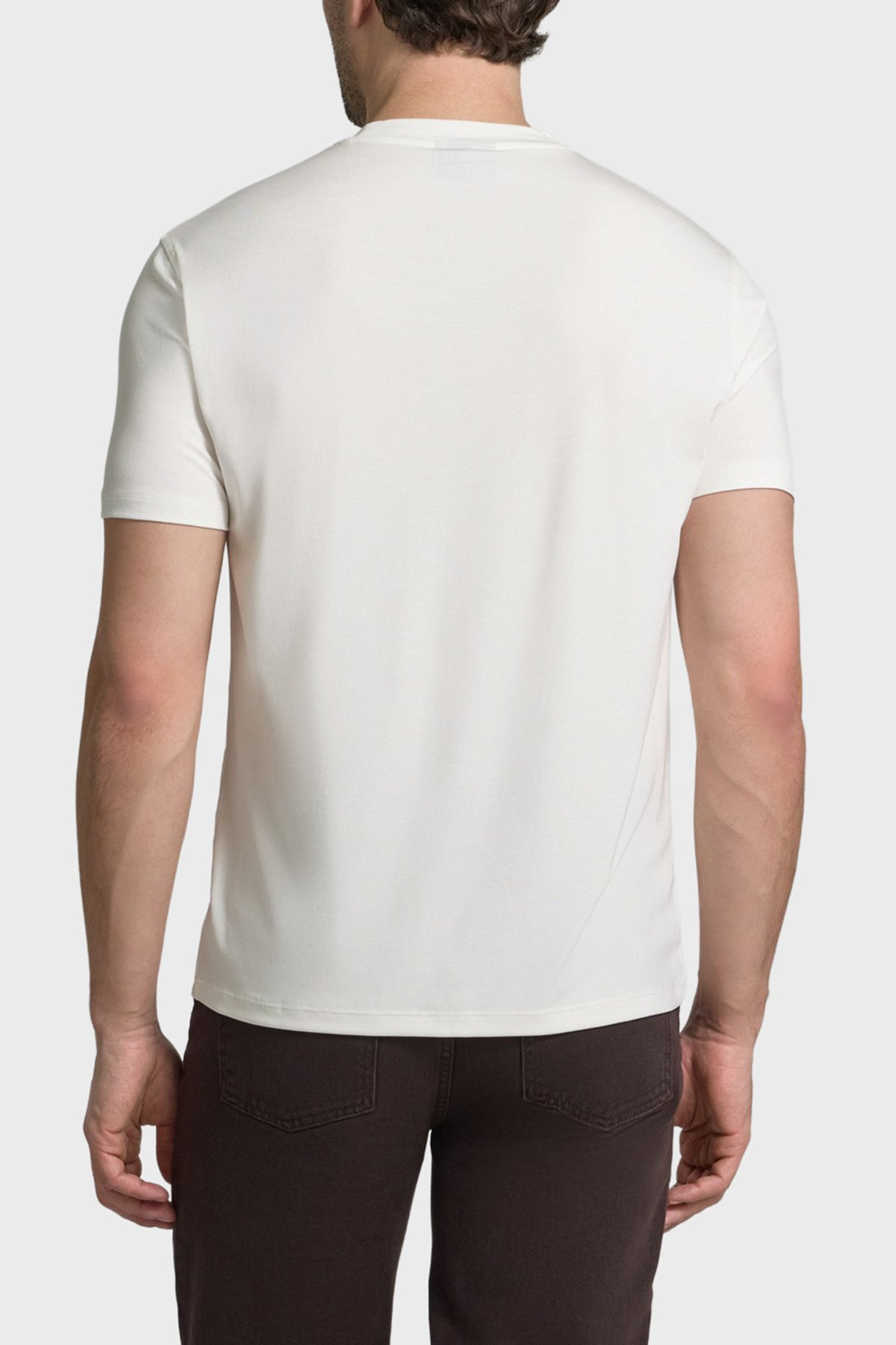 T-Shirt manica corta EM004586 AF13721 U0003 EMPORIO ARMANI Off white 