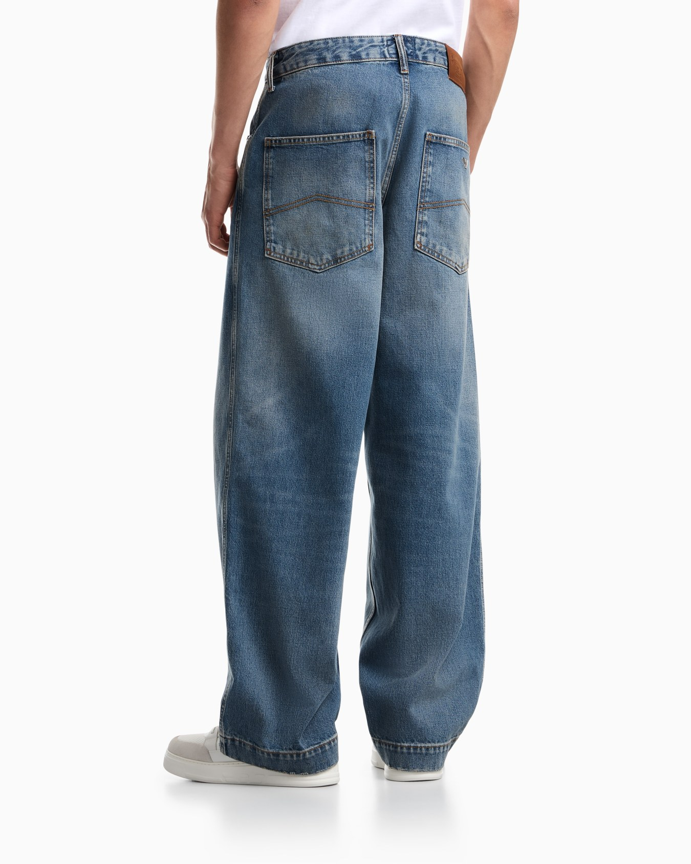 Jeans loose fit EM006065 AF25135 MB002 EMPORIO ARMANI Blue denim 