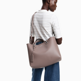 Borsa in ecopelle EW000360 AF12036 M1057 EMPORIO ARMANI Taupe/taupe 