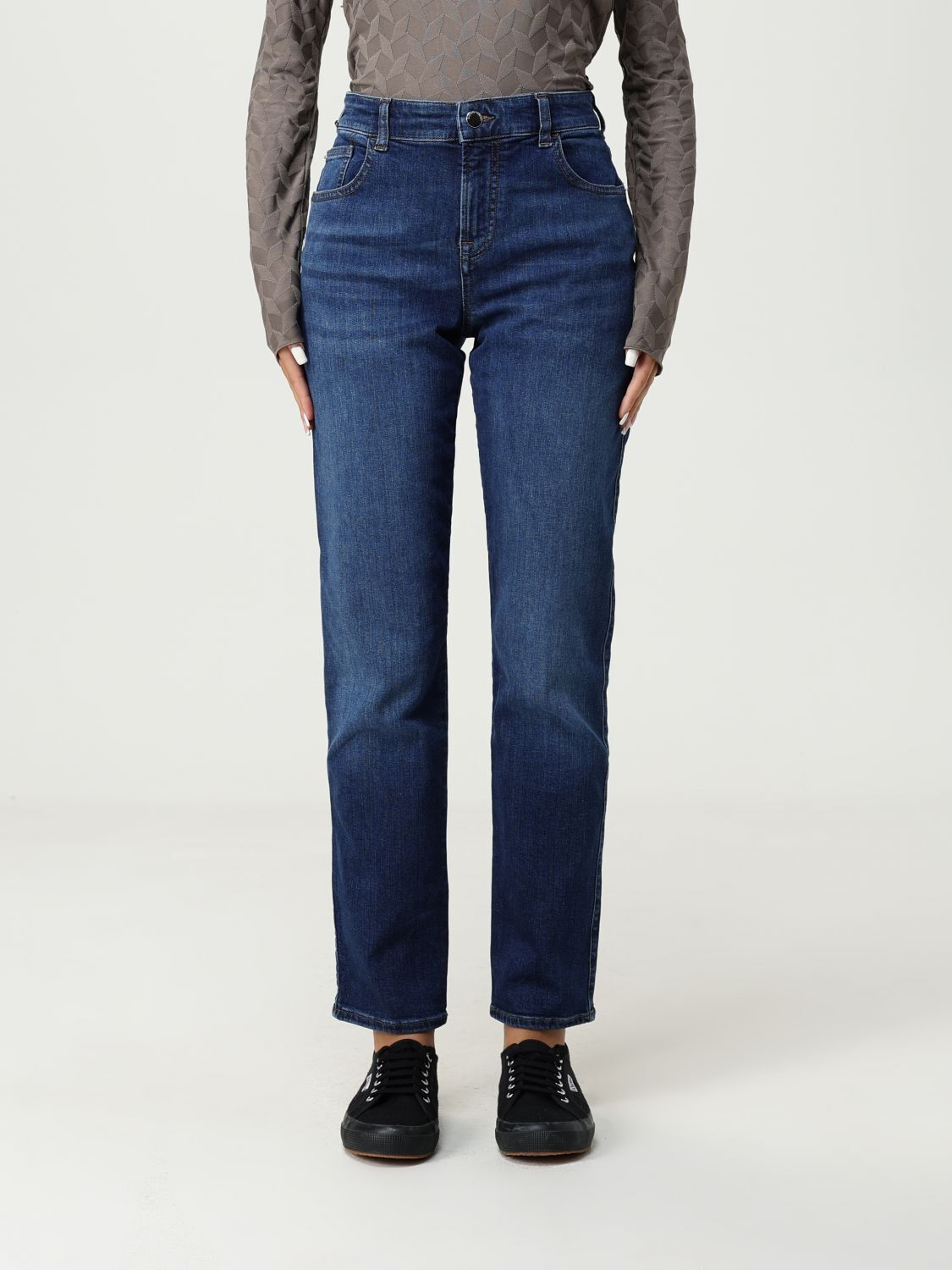 Jeans elasticizzato used EW001499 AF17030 MB002 EMPORIO ARMANI Medium blue 