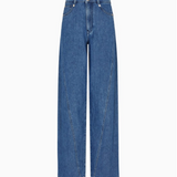 Jeans flare lavaggio stone washed EW002194 AF17261 MB001 EMPORIO ARMANI Blue denim 